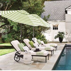 Ballard Design Thandie Watercolor Outdoor Pillow Shams